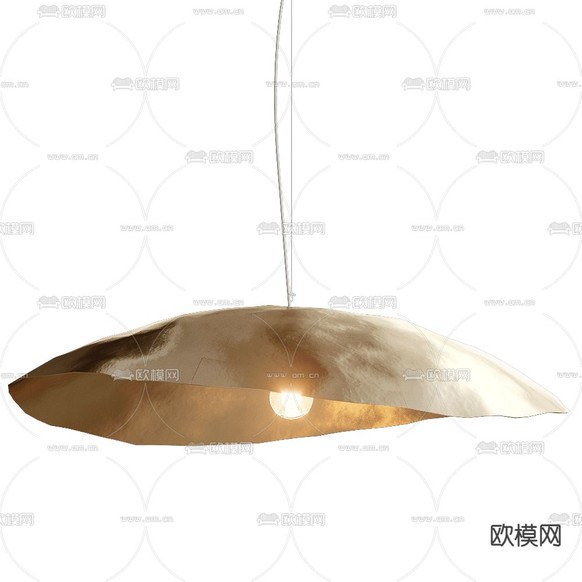 Gervasoni 轻奢吊灯3d模型下载(渲染图2)