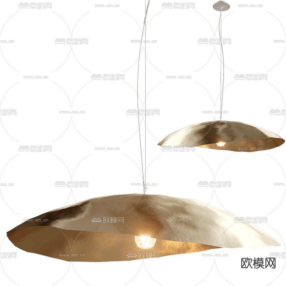 Gervasoni 轻奢吊灯3d模型下载(渲染图1)
