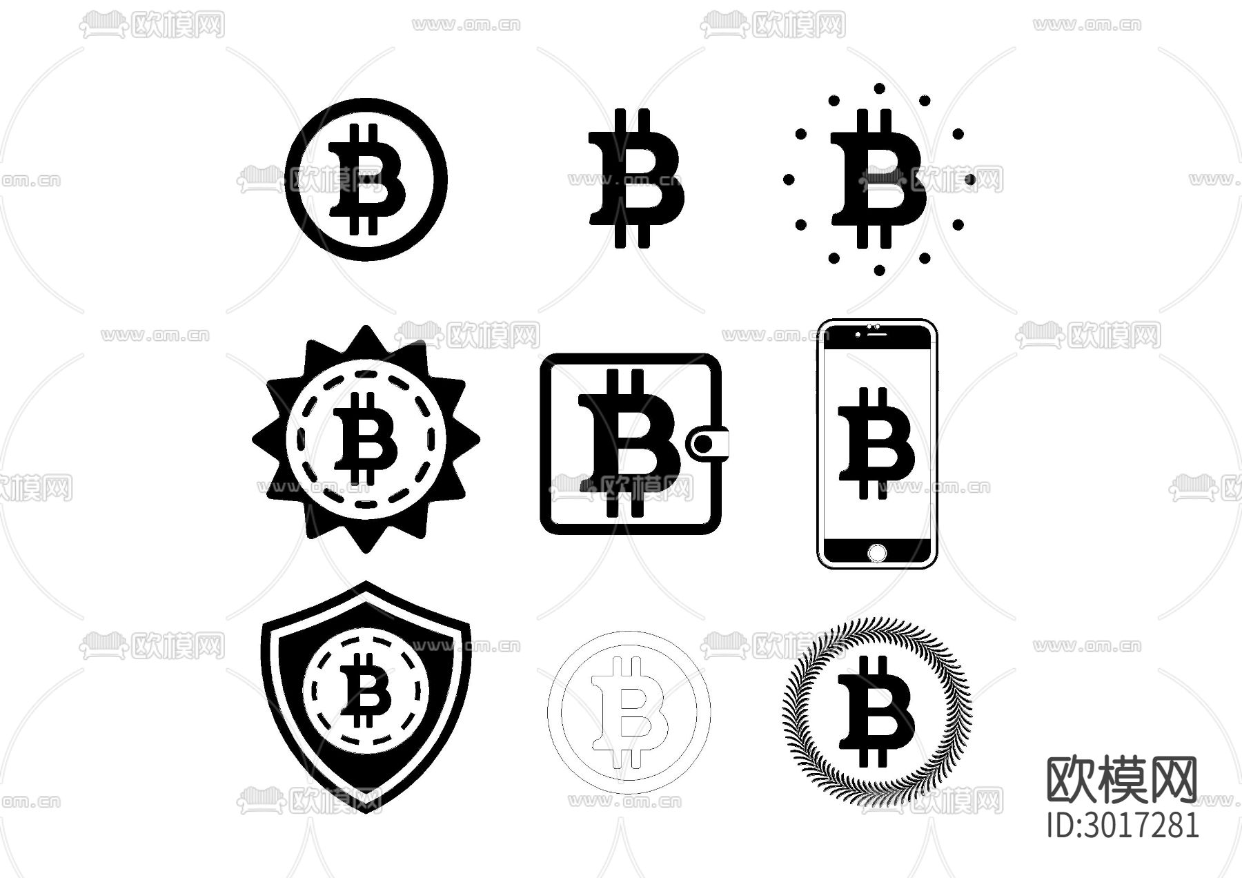 比特币图块cad图库下载