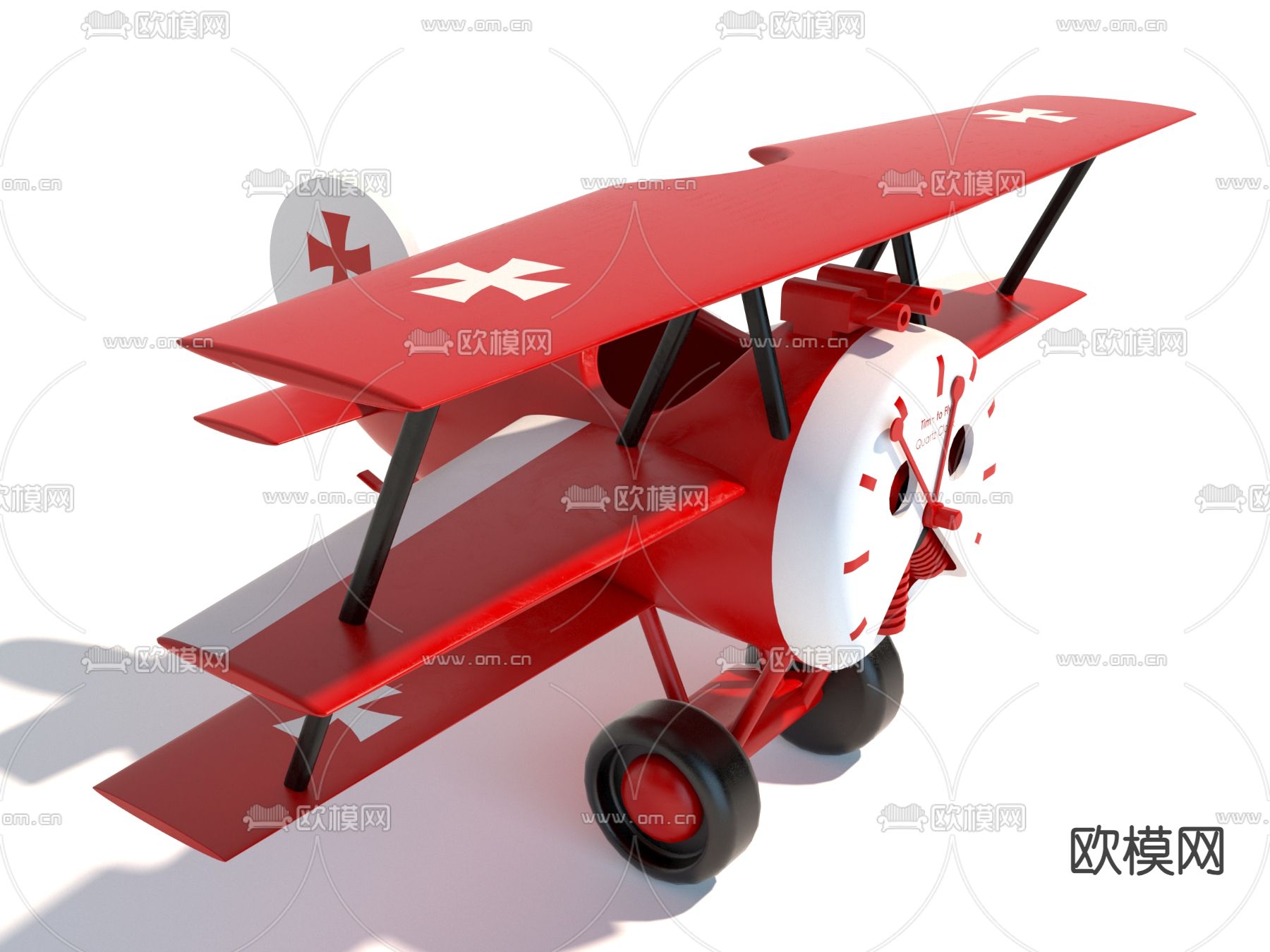 飞机玩具3d模型下载