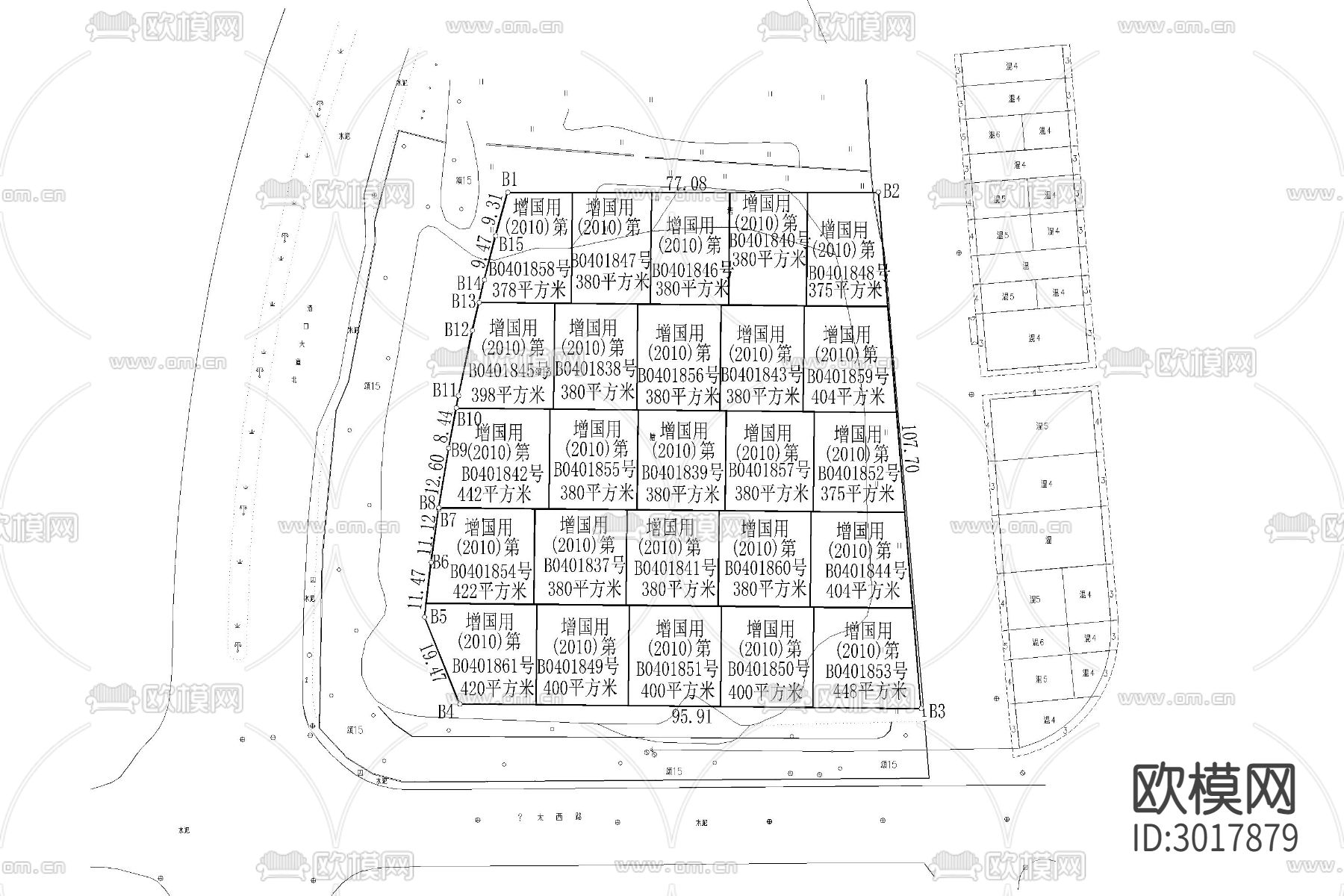 基坑 围护 边坡 支护桩 撑桩 锚土 钉墙 防护工程cad施工图下载（渲染图10）