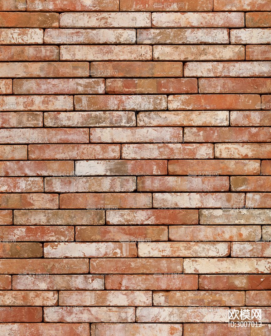 老旧红砖砖墙贴图下载