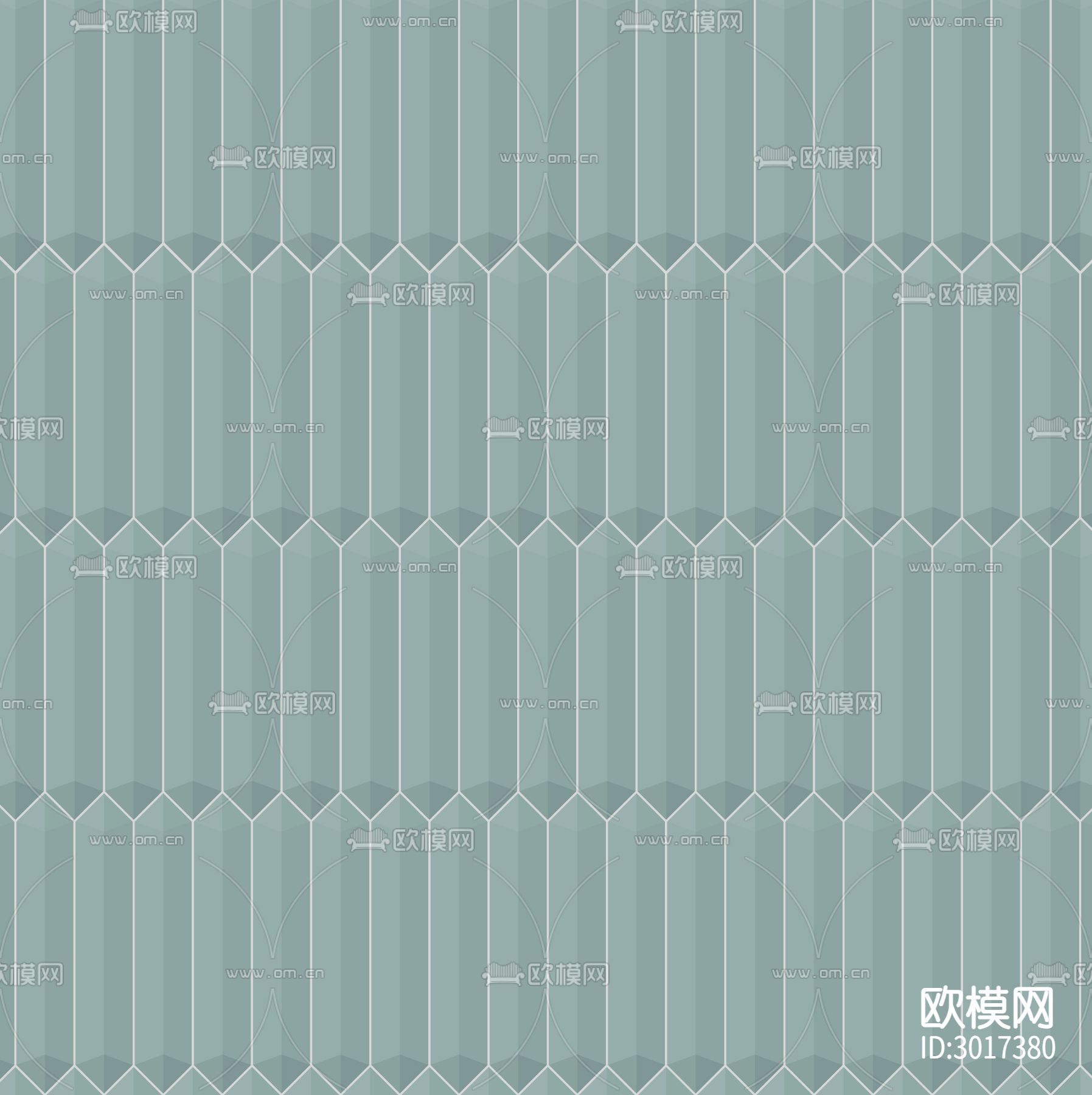 长几何绿色马赛克贴图下载