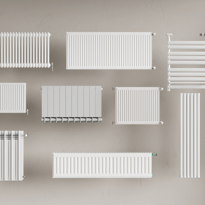  暖气片 取暖器su模型 