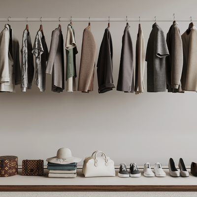  衣服 服饰 鞋帽su模型 