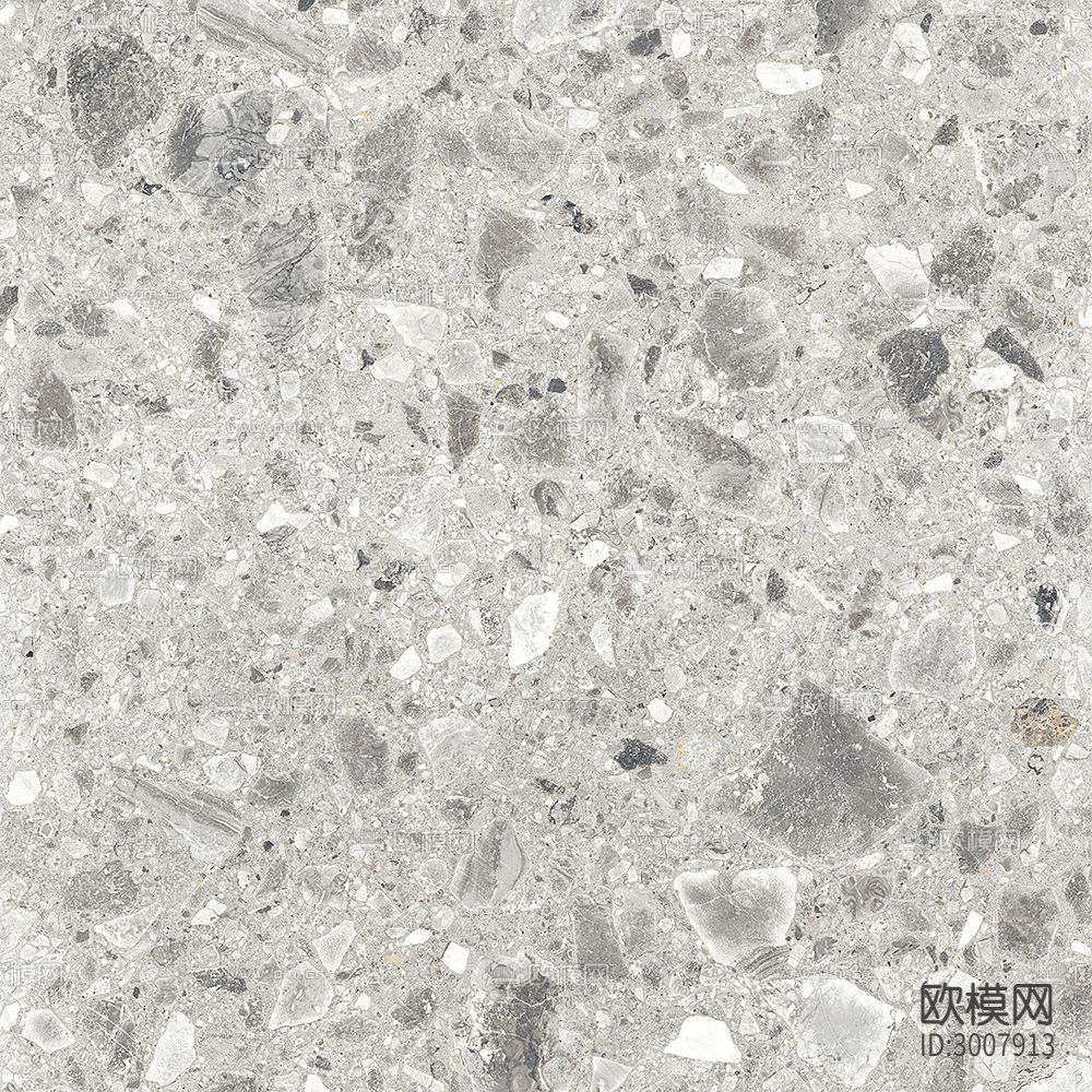 灰色水磨石贴图下载（渲染图3）