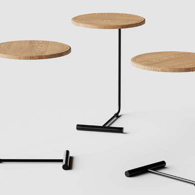 现代边几 角几su模型