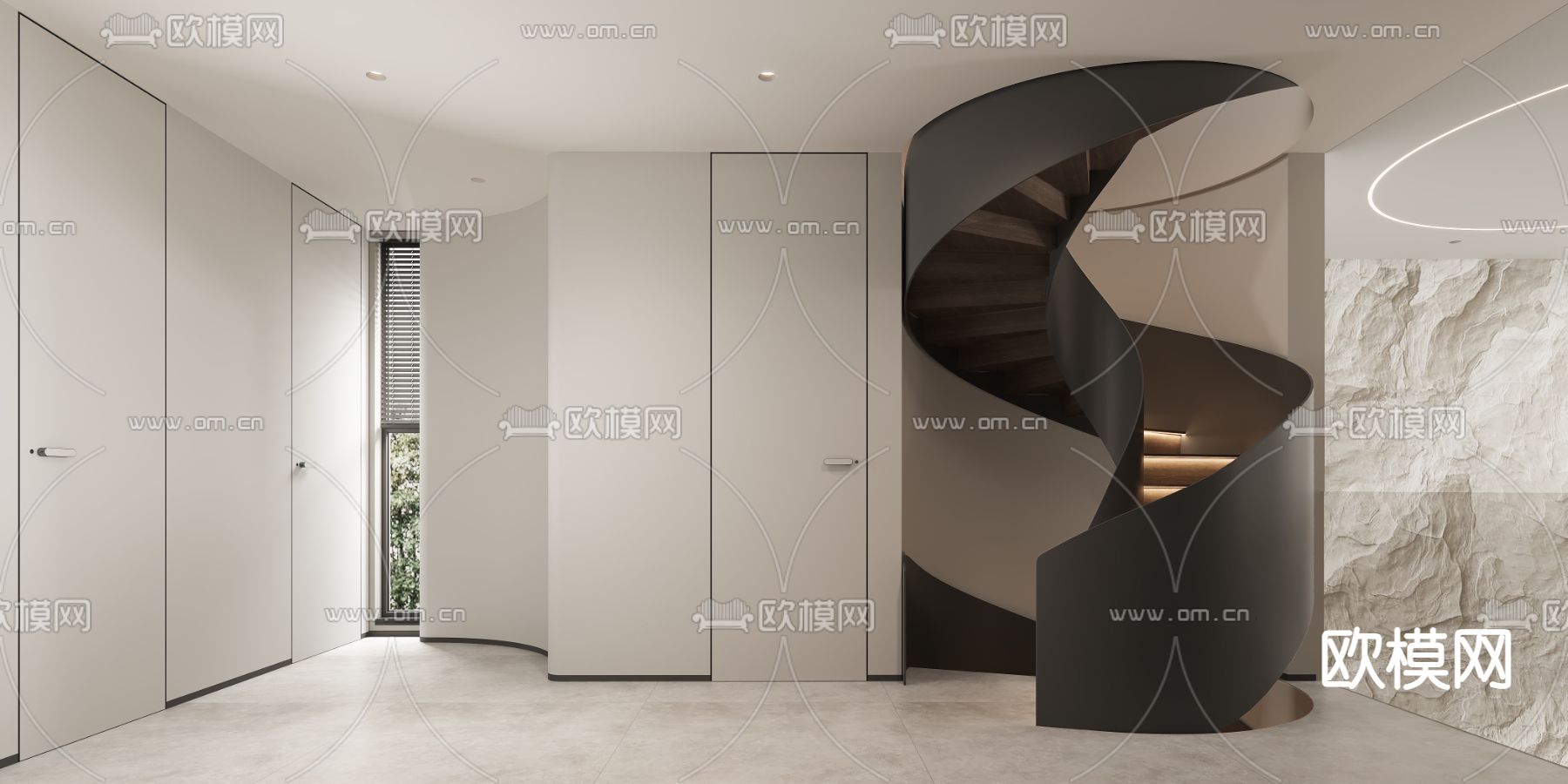 现代地下室 品酒室 休闲室3d模型下载（渲染图7）