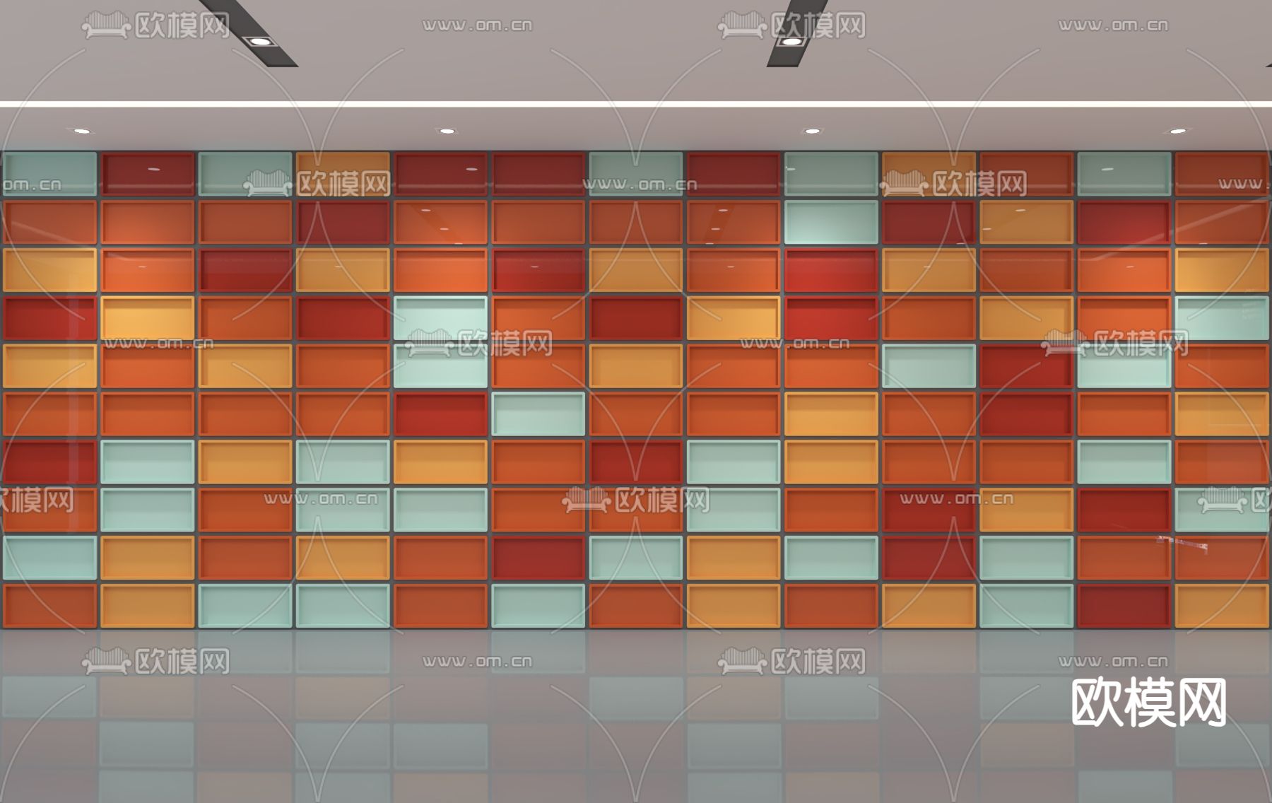 背景墙 造型墙 装饰墙3d模型下载