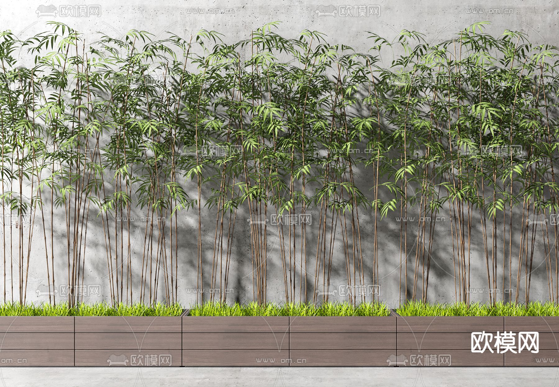 竹子3d模型下载