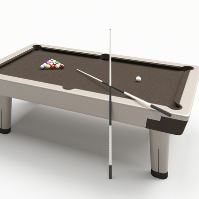  现代台球桌su模型 