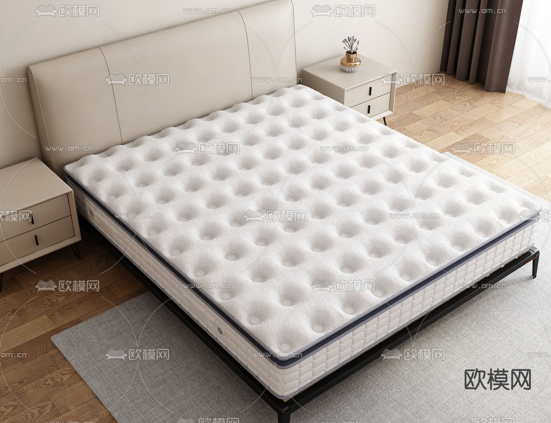 床垫3d模型下载
