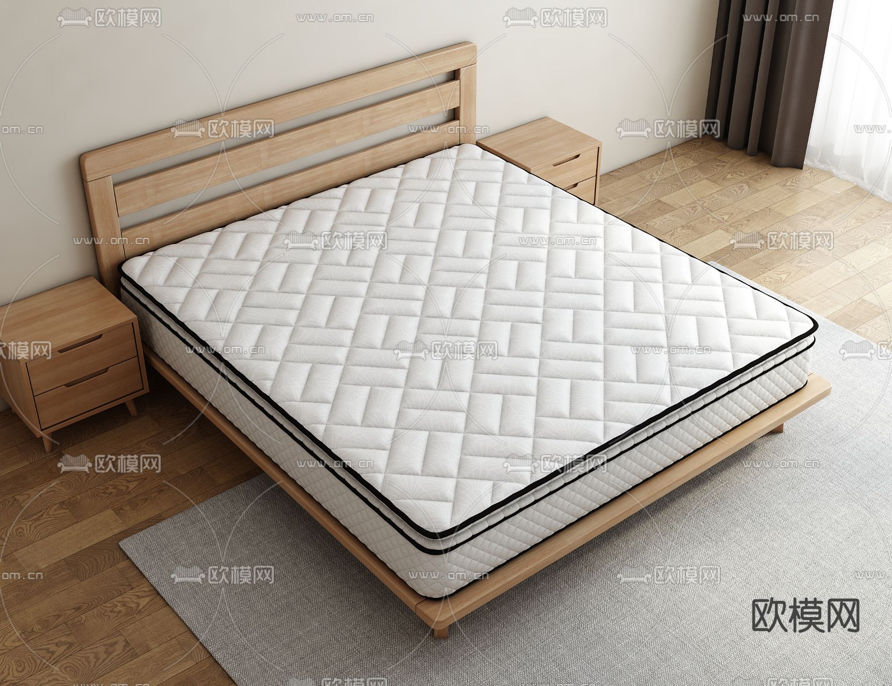 床垫3d模型下载
