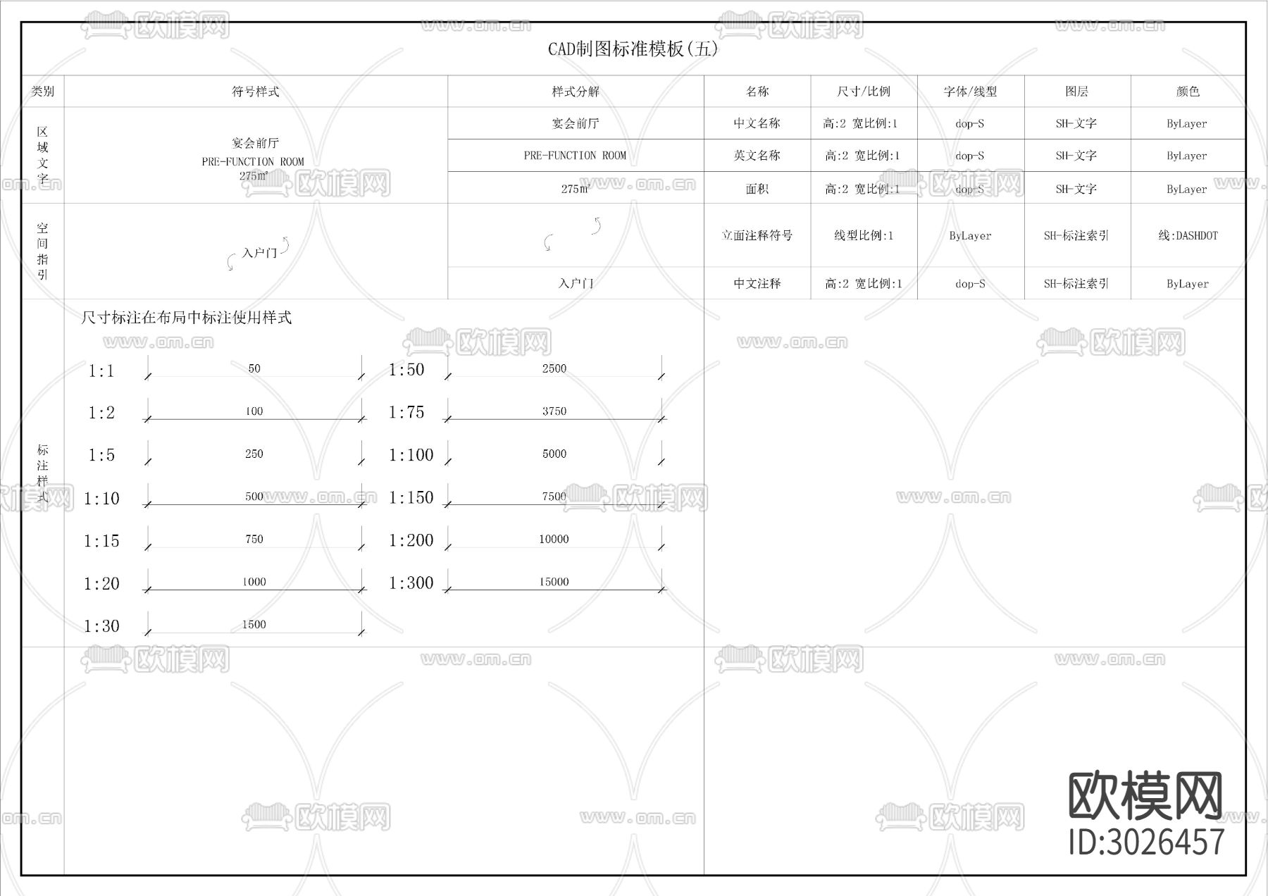 制图规范cad图库下载（渲染图6）