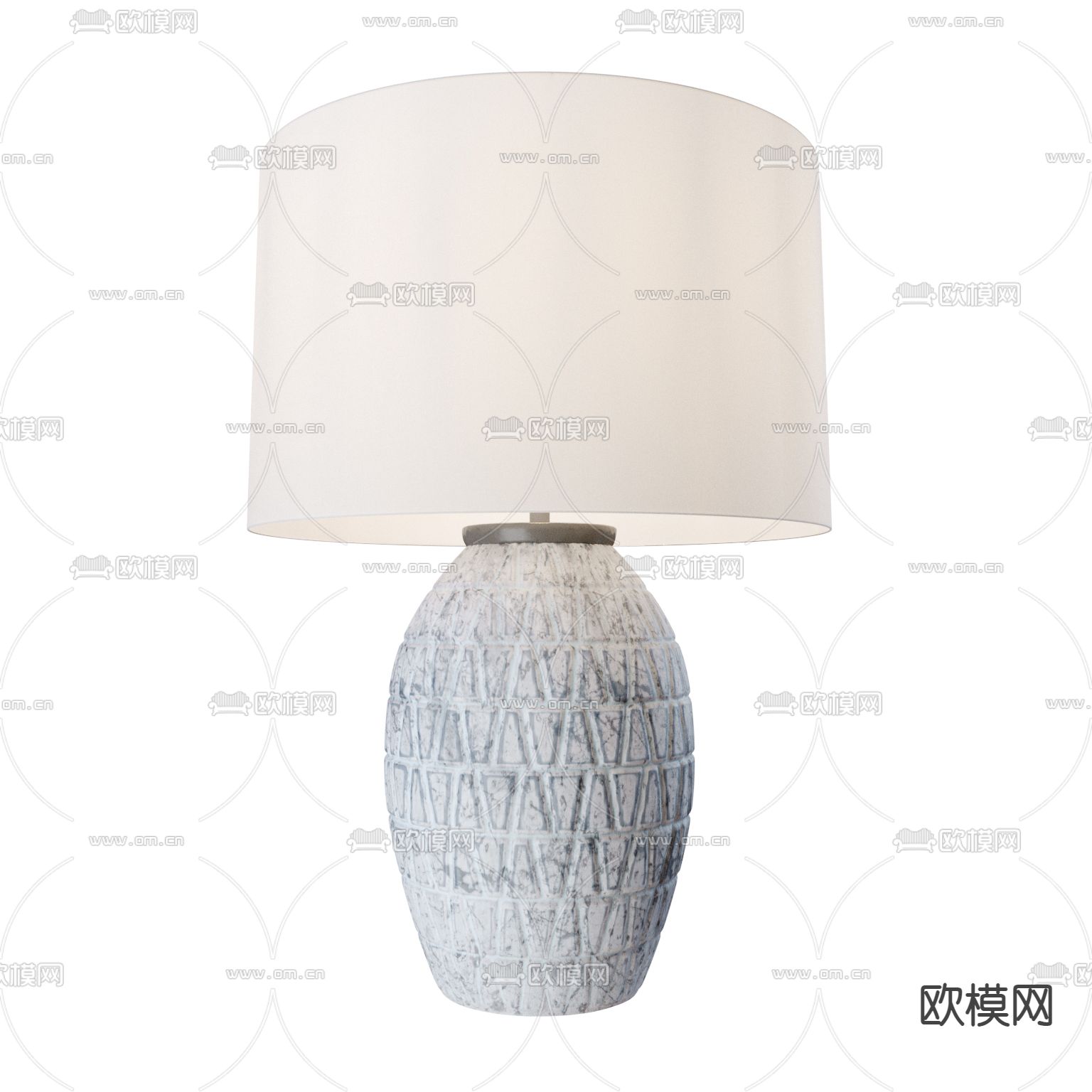 简约台灯3d模型下载