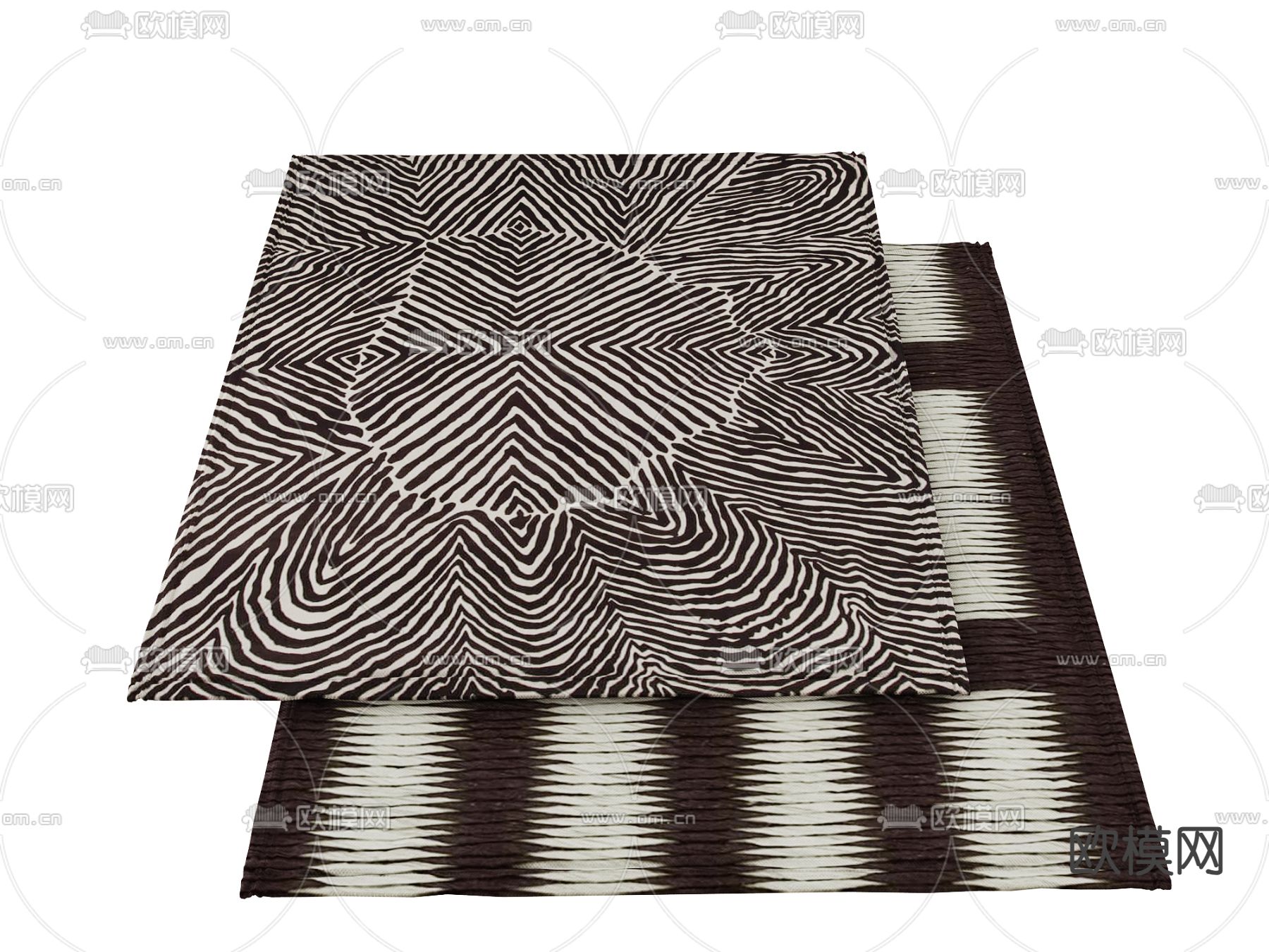 地毯 方毯3d模型下载