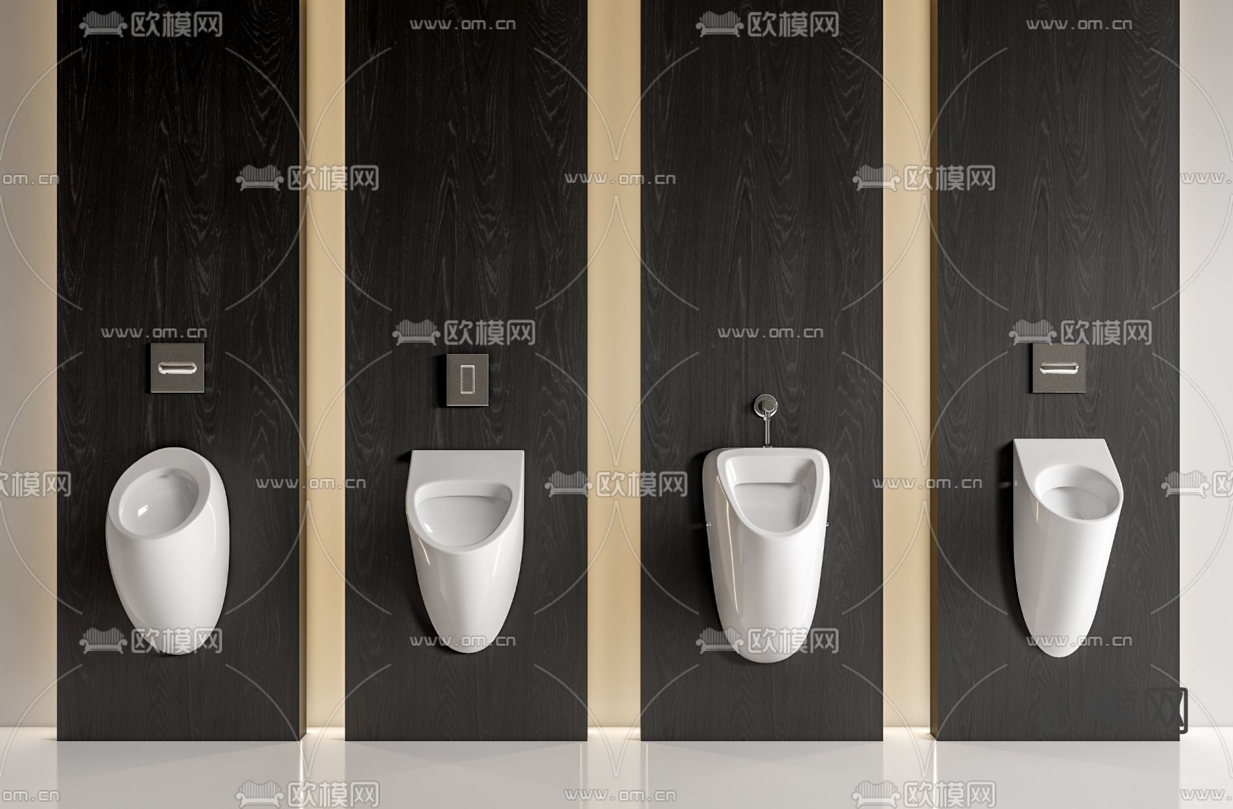 小便器 小便斗 尿斗3d模型下载