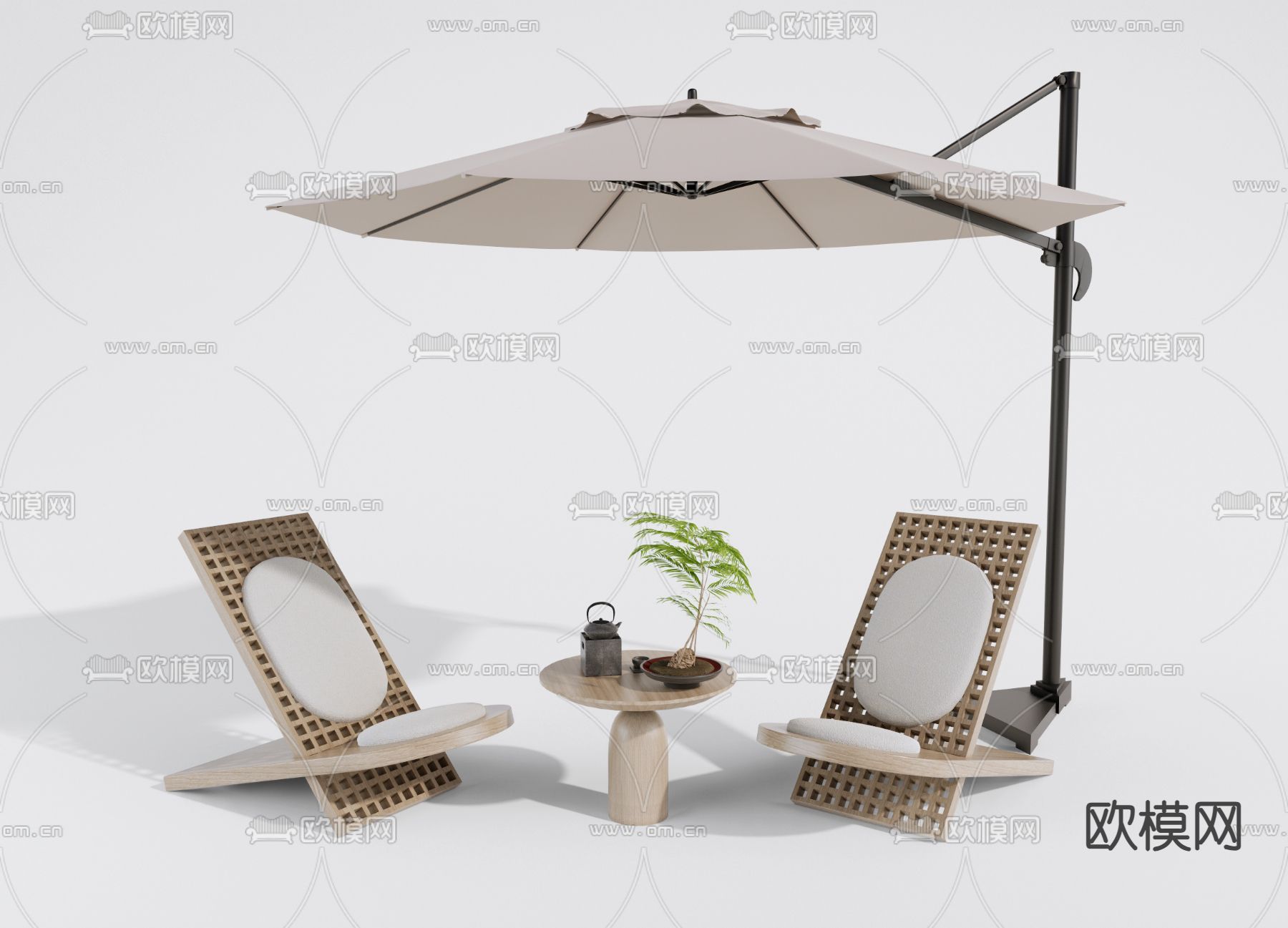 户外椅 休闲椅3d模型下载