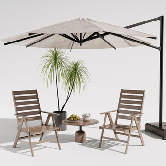 户外椅 休闲椅3d模型