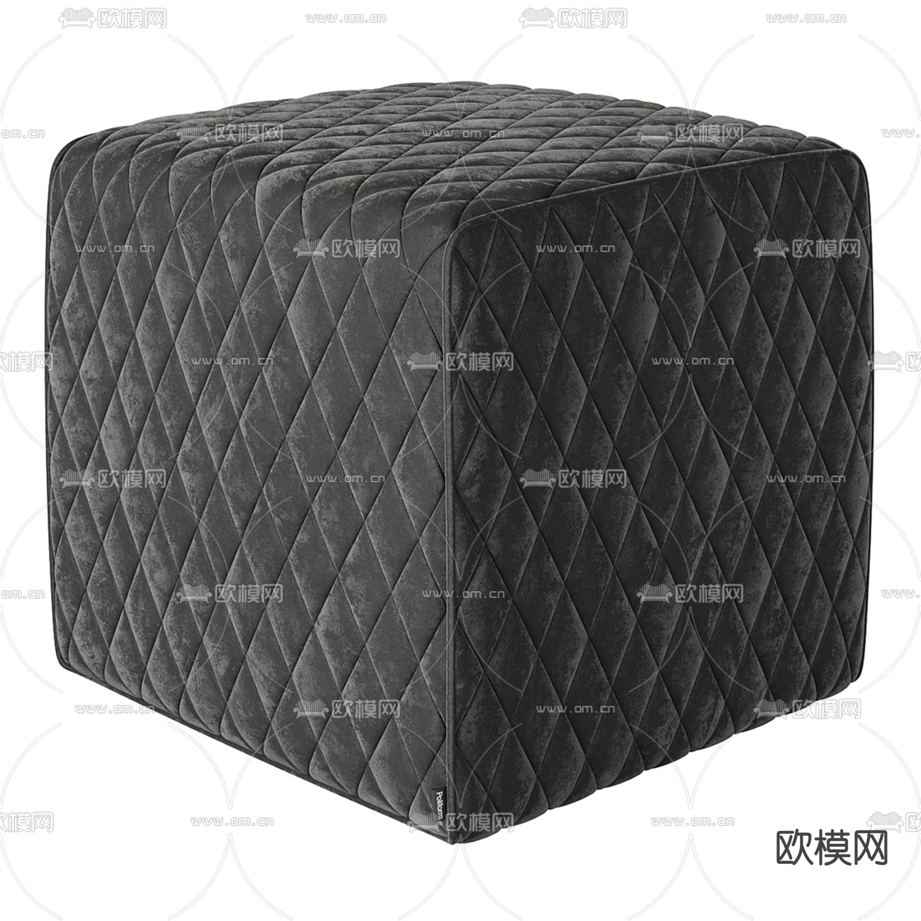 Poliform Play 凳子 沙发凳 脚踏3d模型下载