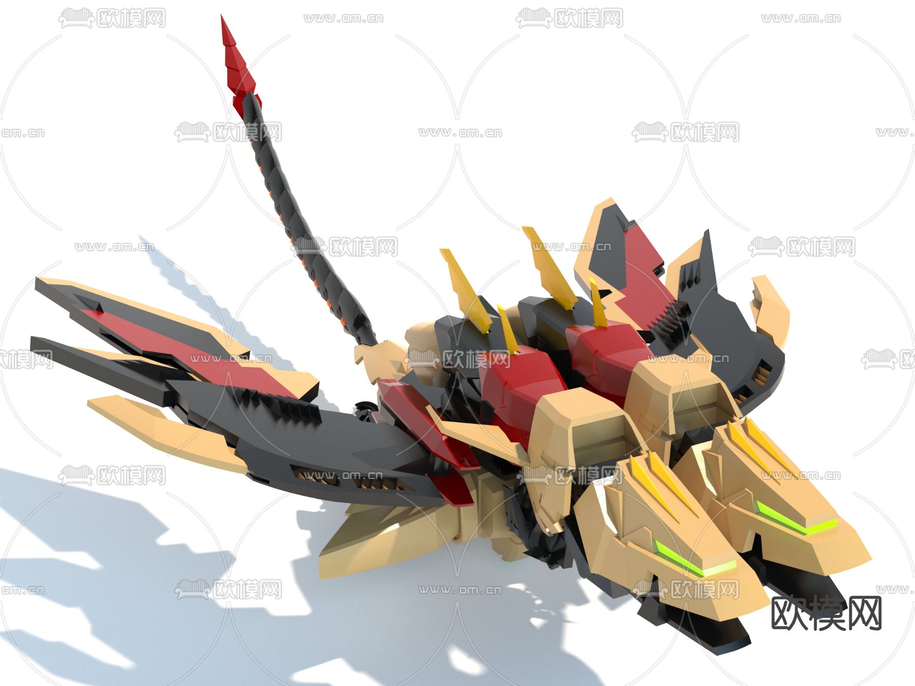 机器人手办 变形金刚3d模型下载