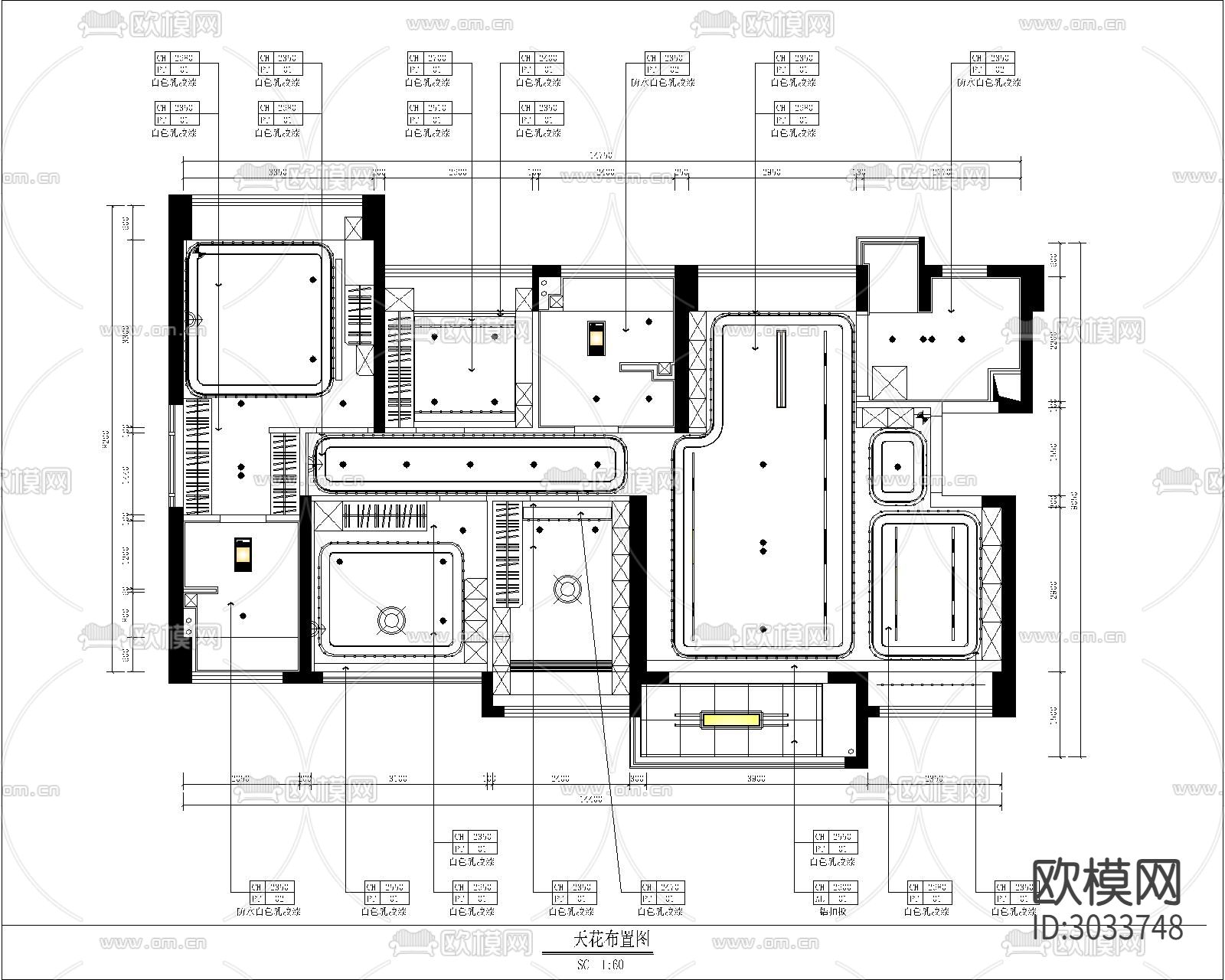 家装cad施工图下载（渲染图2）