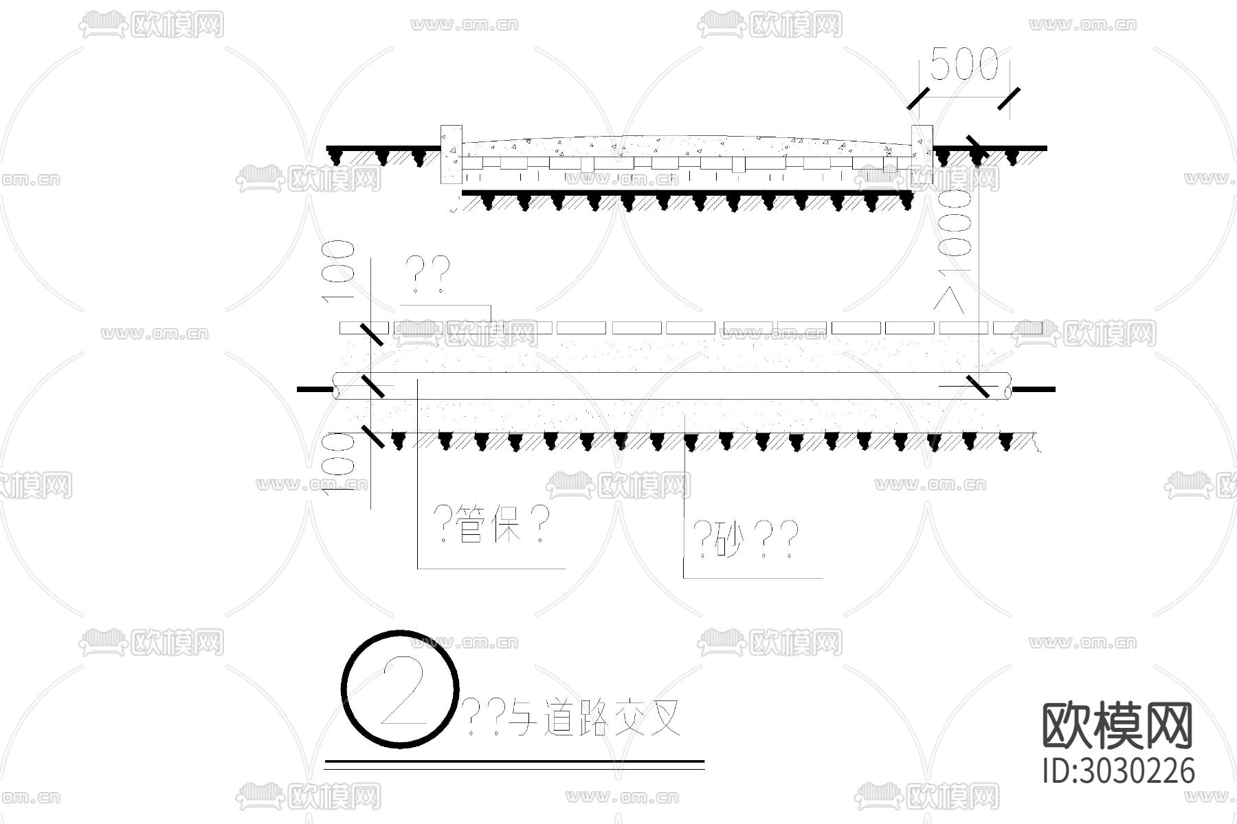 电缆敷设cad施工图下载（渲染图9）