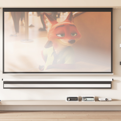  投影幕布 投影仪su模型 