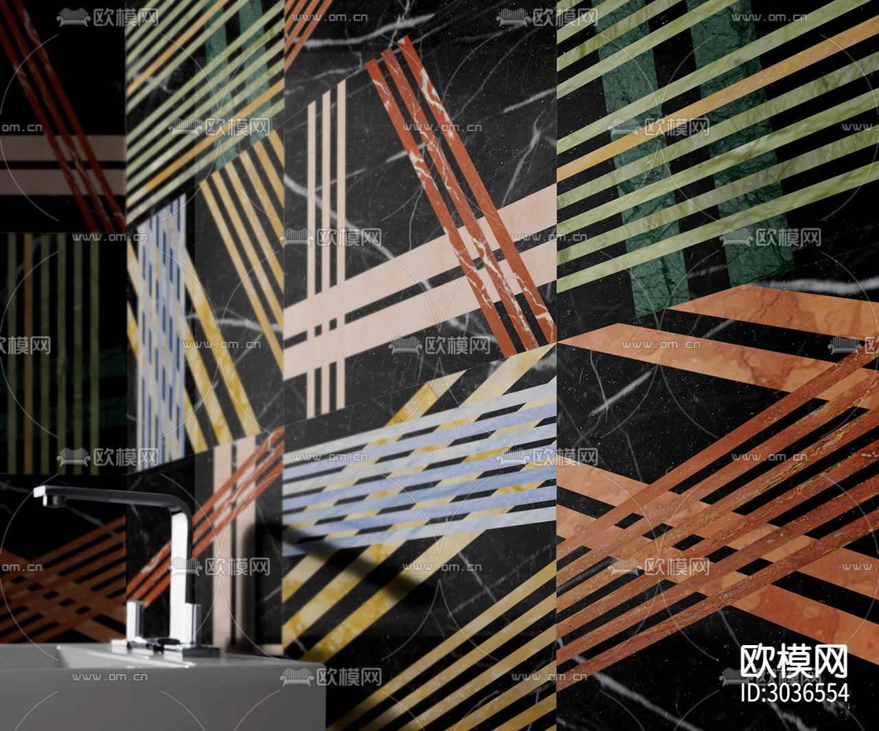 黑色花纹瓷砖 墙砖下载