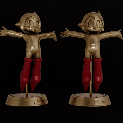  阿童木潮玩 公仔su模型 