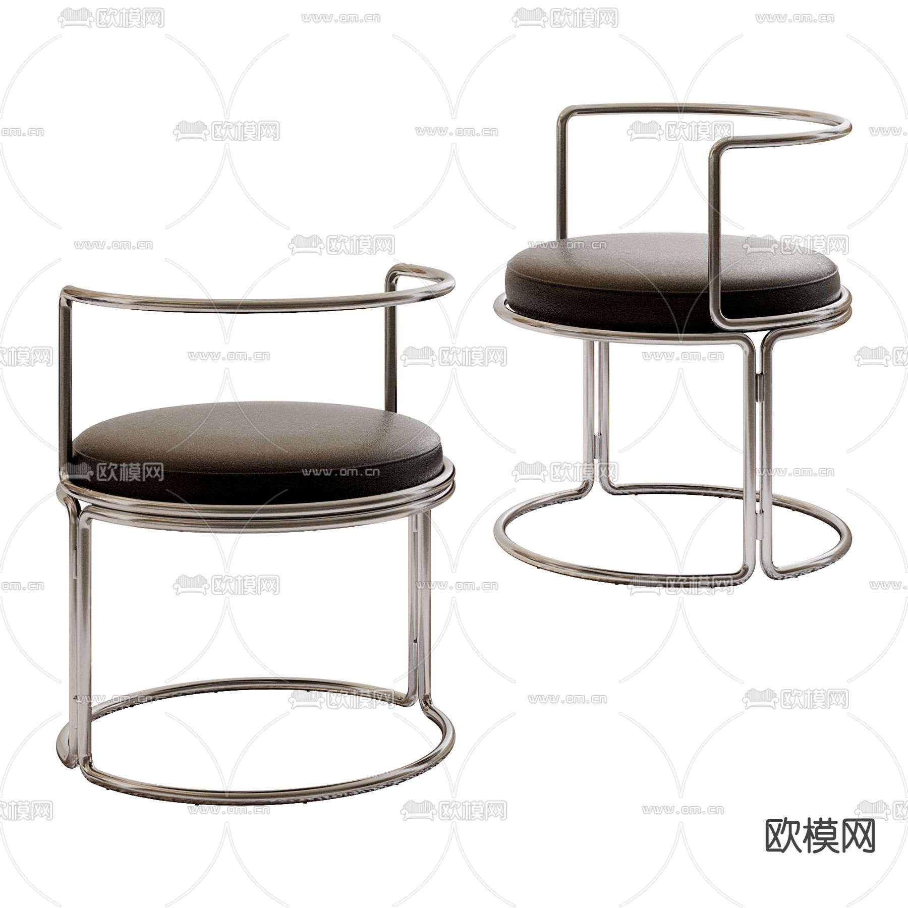 现代椅子 休闲椅3d模型下载