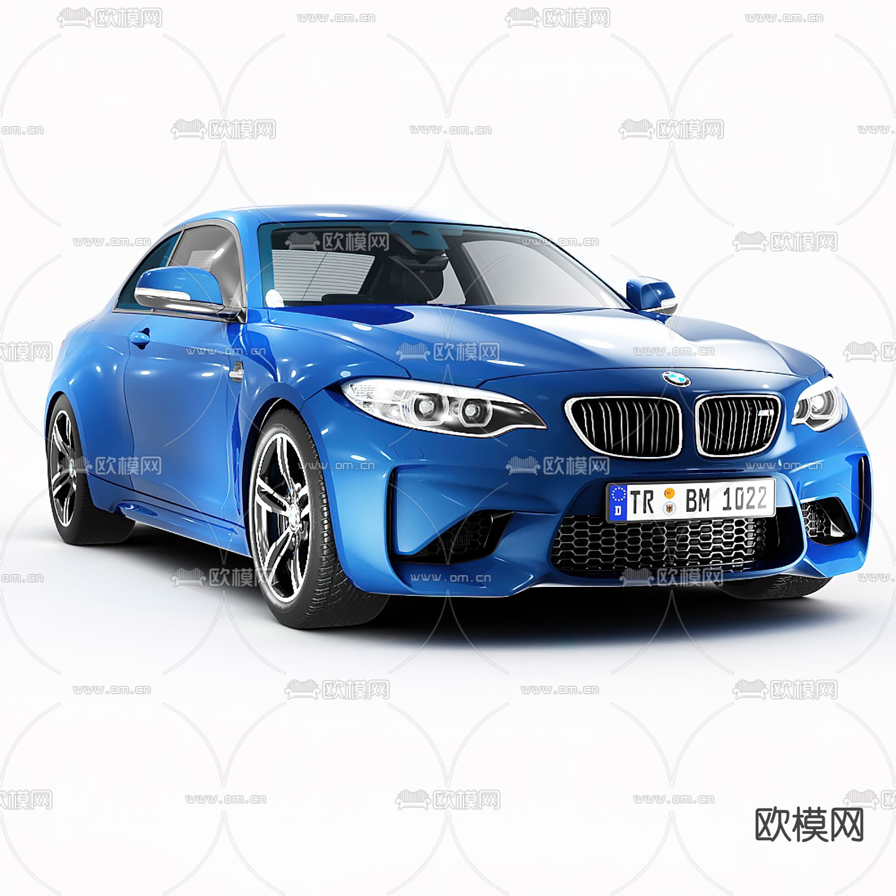 宝马汽车 轿车3d模型下载