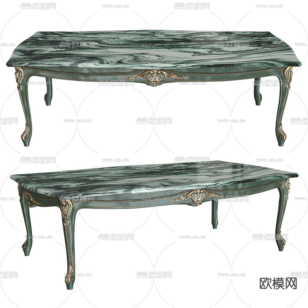 Bellotti Ezio 大理石餐桌3d模型下载