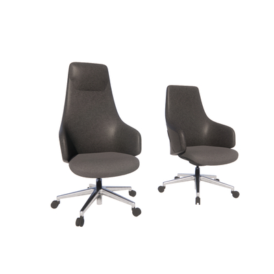  办公椅 皮椅 转椅su模型 