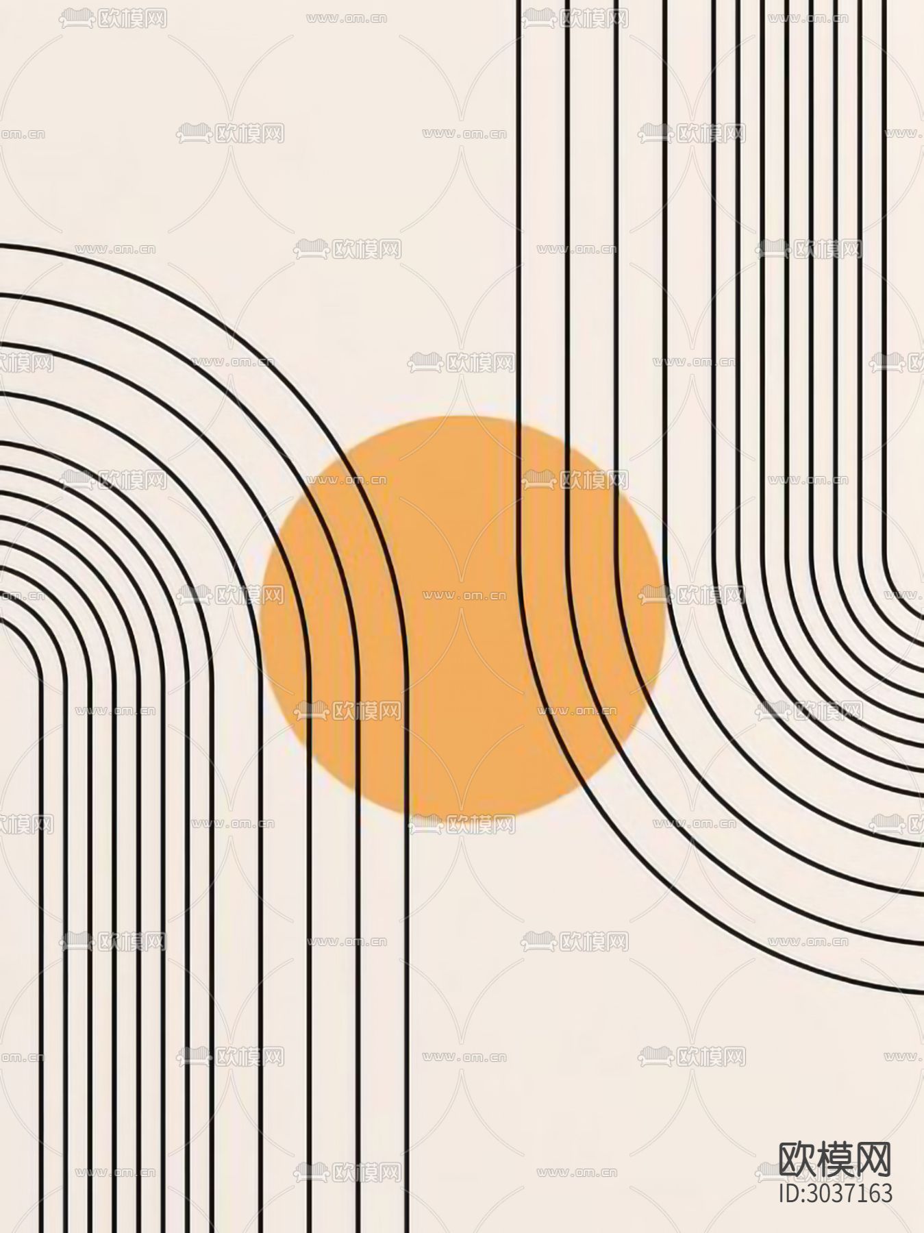 现代抽象挂画 艺术挂画下载