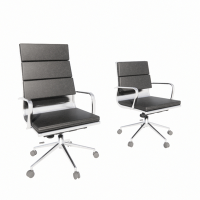  办公椅 皮椅 转椅su模型 