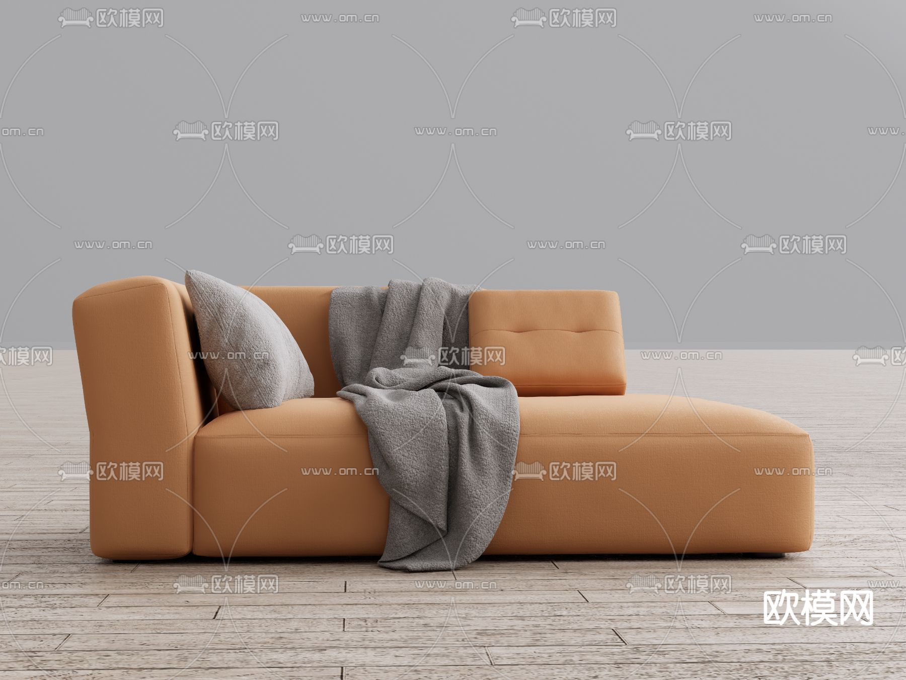 贵妃椅su模型下载（渲染图3）