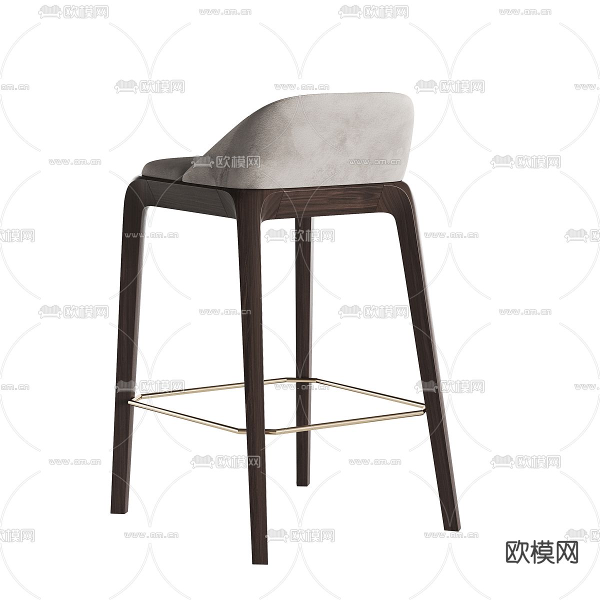 吧椅 吧凳 高脚凳3d模型下载（渲染图2）