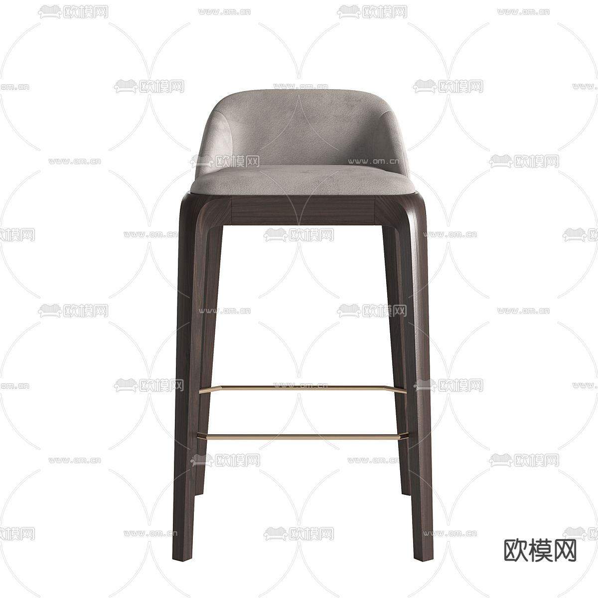 吧椅 吧凳 高脚凳3d模型下载（渲染图1）