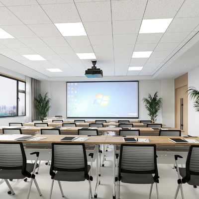  现代会议室 报告厅su模型 