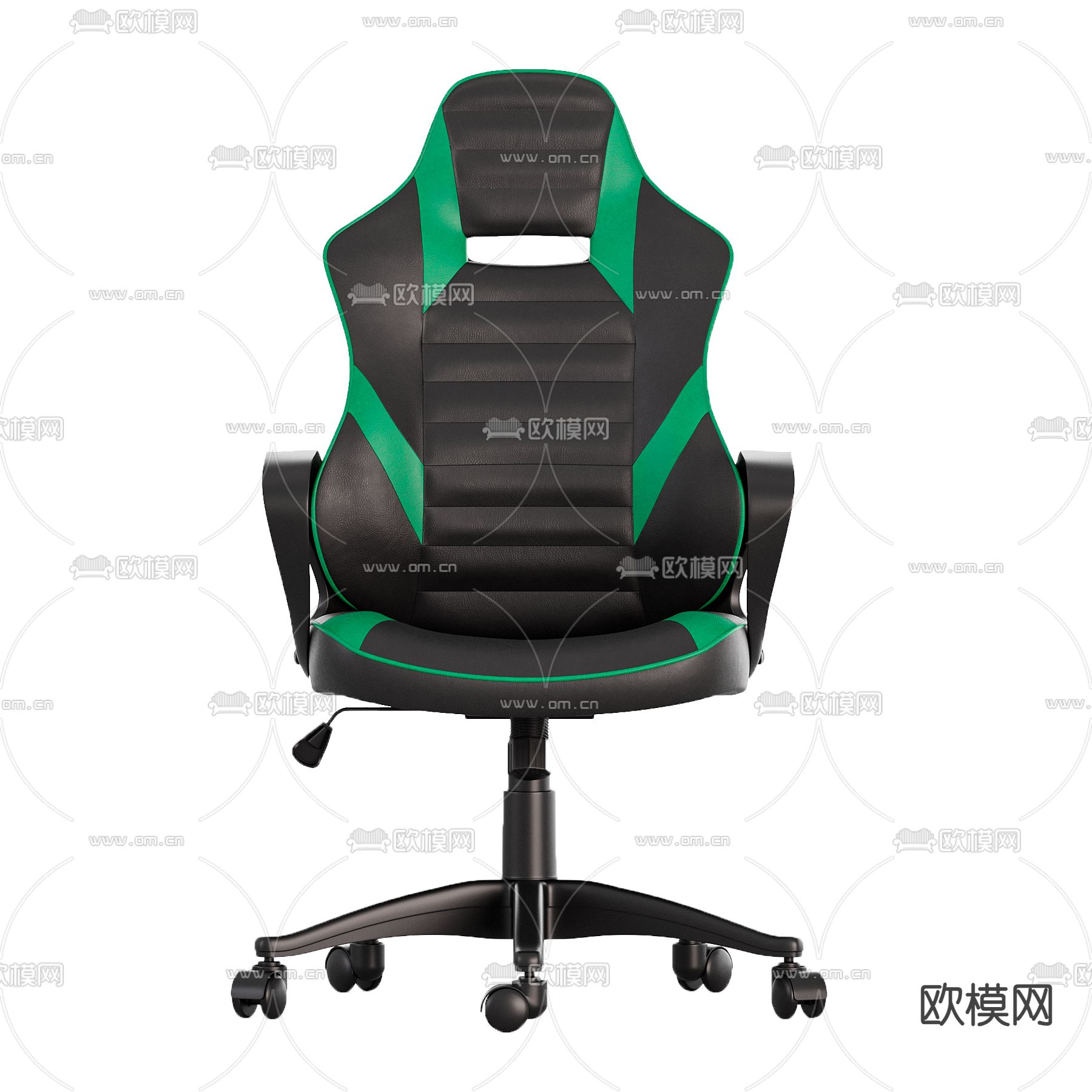 办公椅 电竞椅 游戏椅3d模型下载（渲染图3）