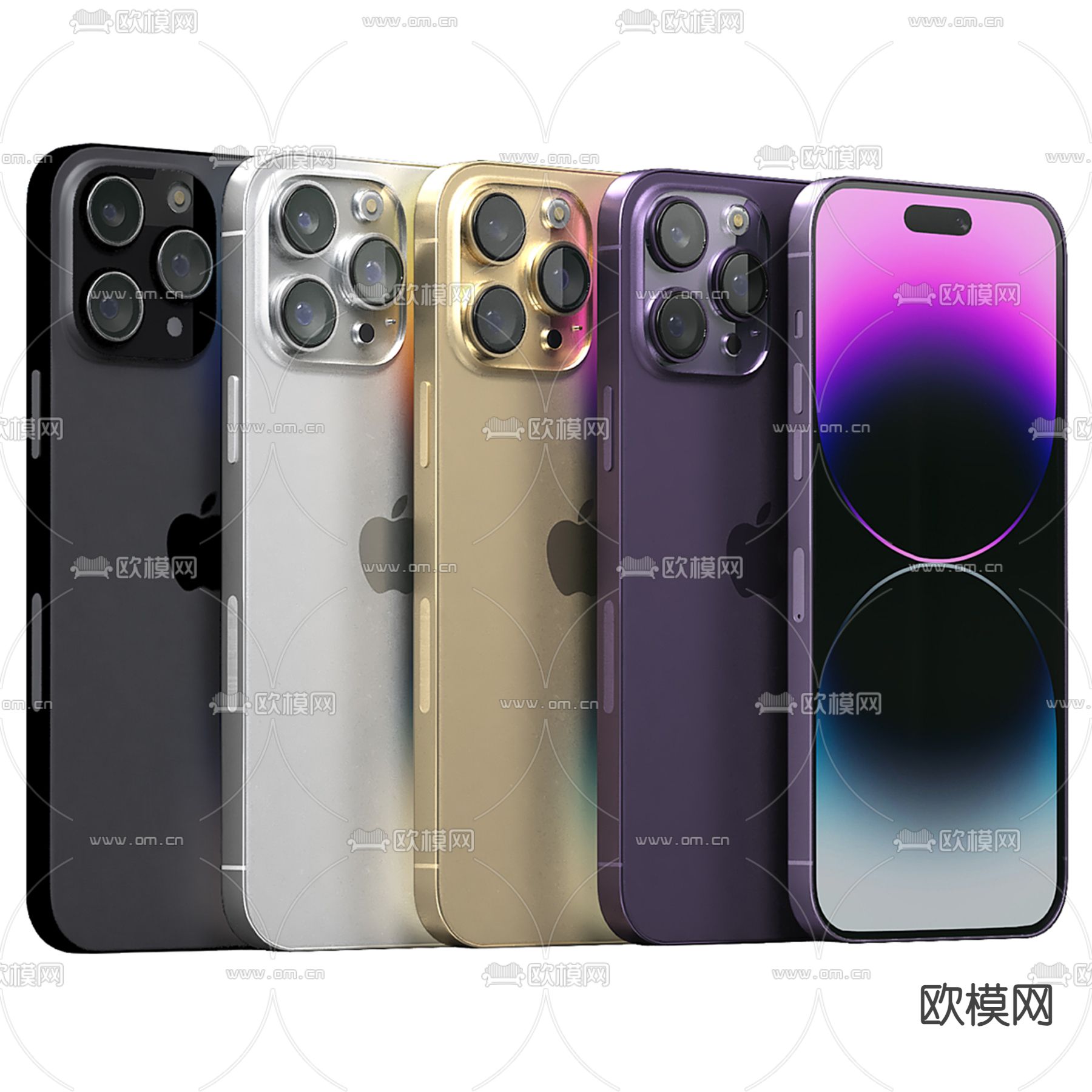 iPhone14 苹果手机3d模型下载