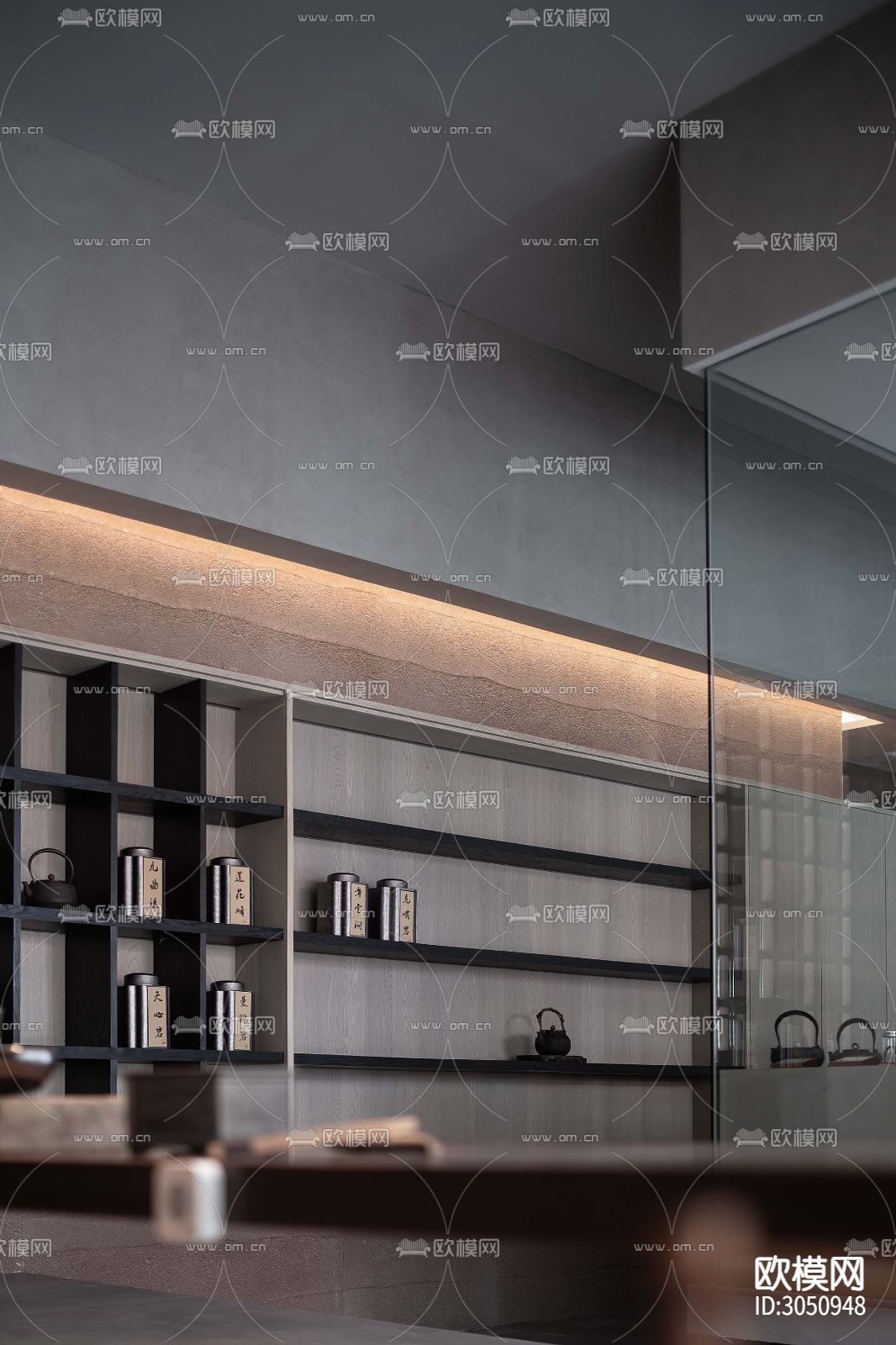 侘寂茶馆效果图下载（渲染图13）