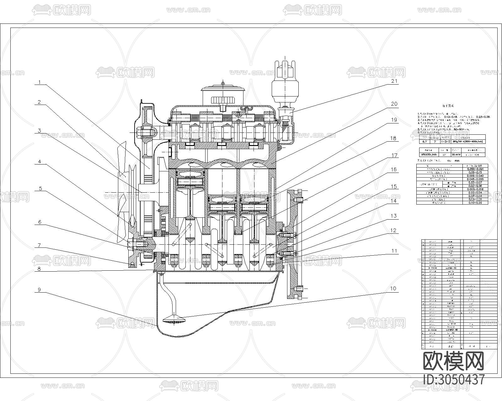 机械图纸cad大样图下载（渲染图7）