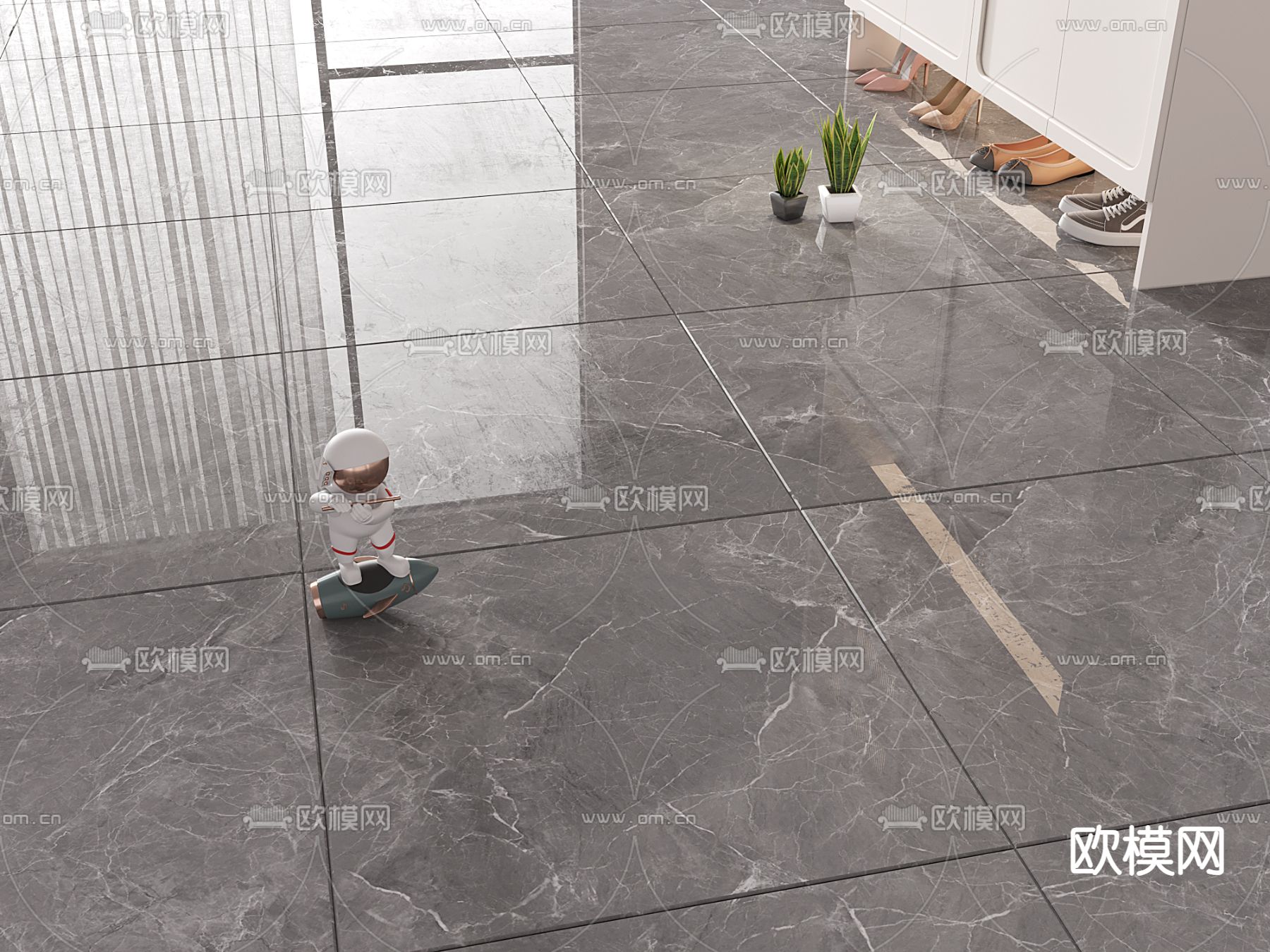 瓷砖 地板砖su模型下载（渲染图2）