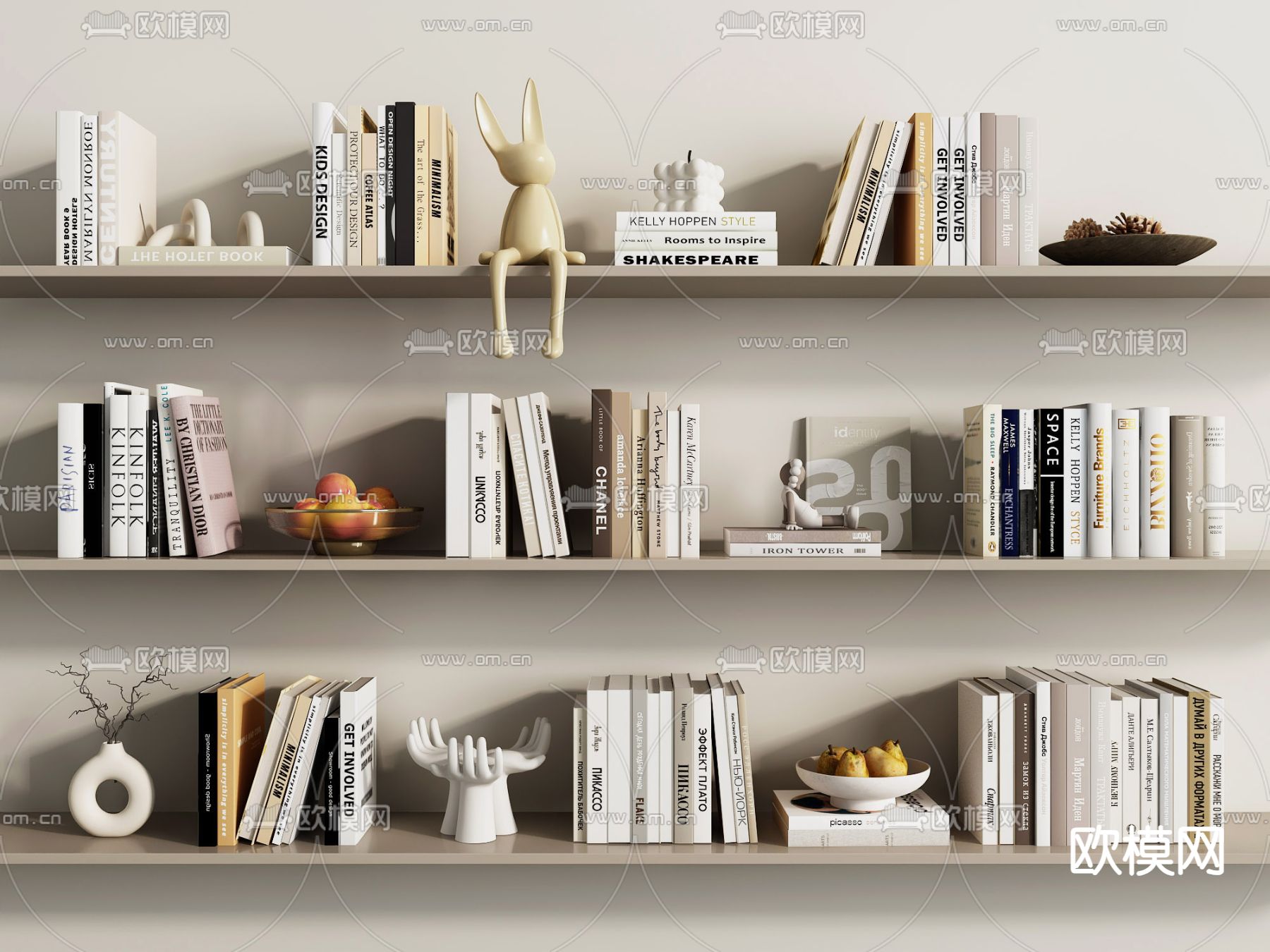 书籍 杂志 图书 书本 报刊3d模型下载