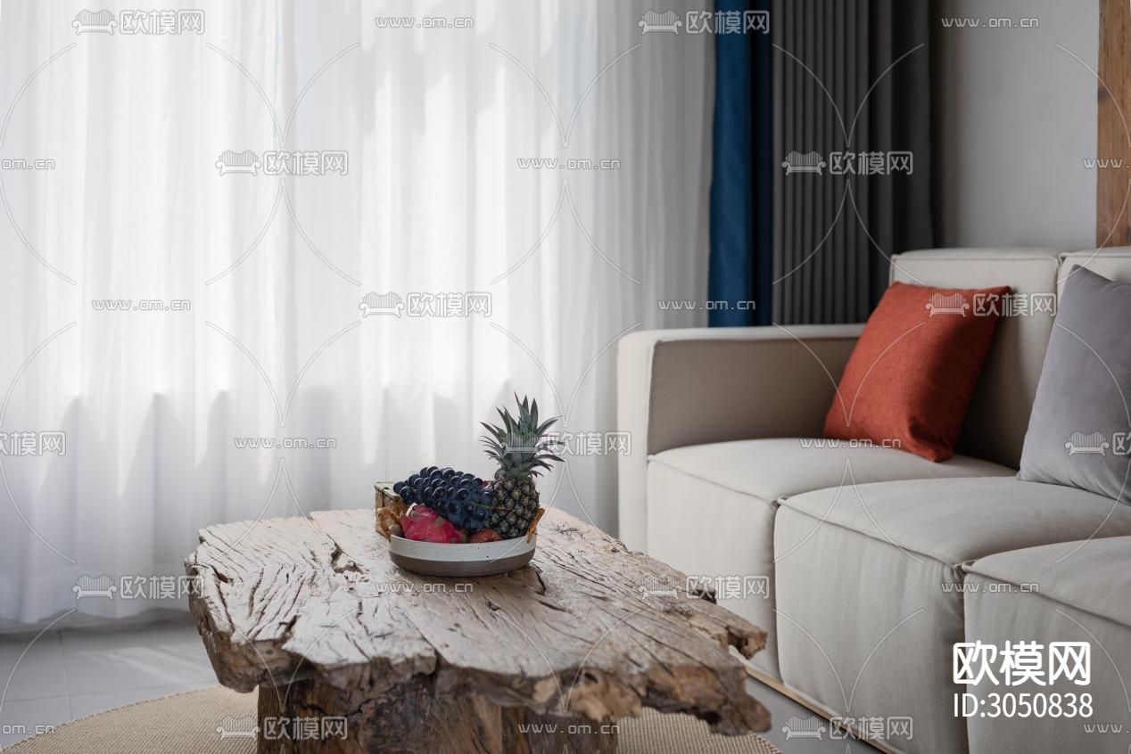 侘寂酒店民宿效果图效果图下载（渲染图7）