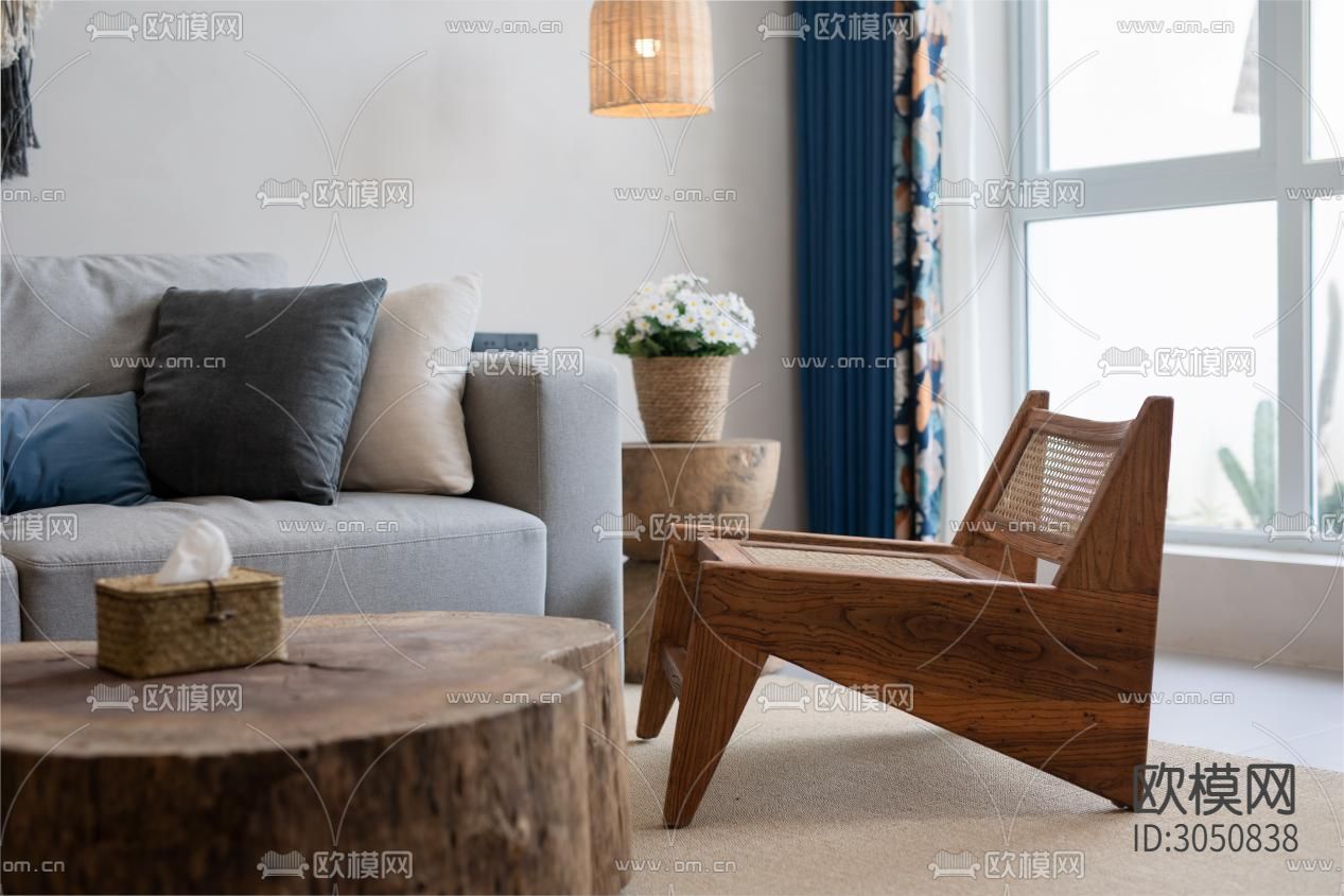 侘寂酒店民宿效果图效果图下载（渲染图5）