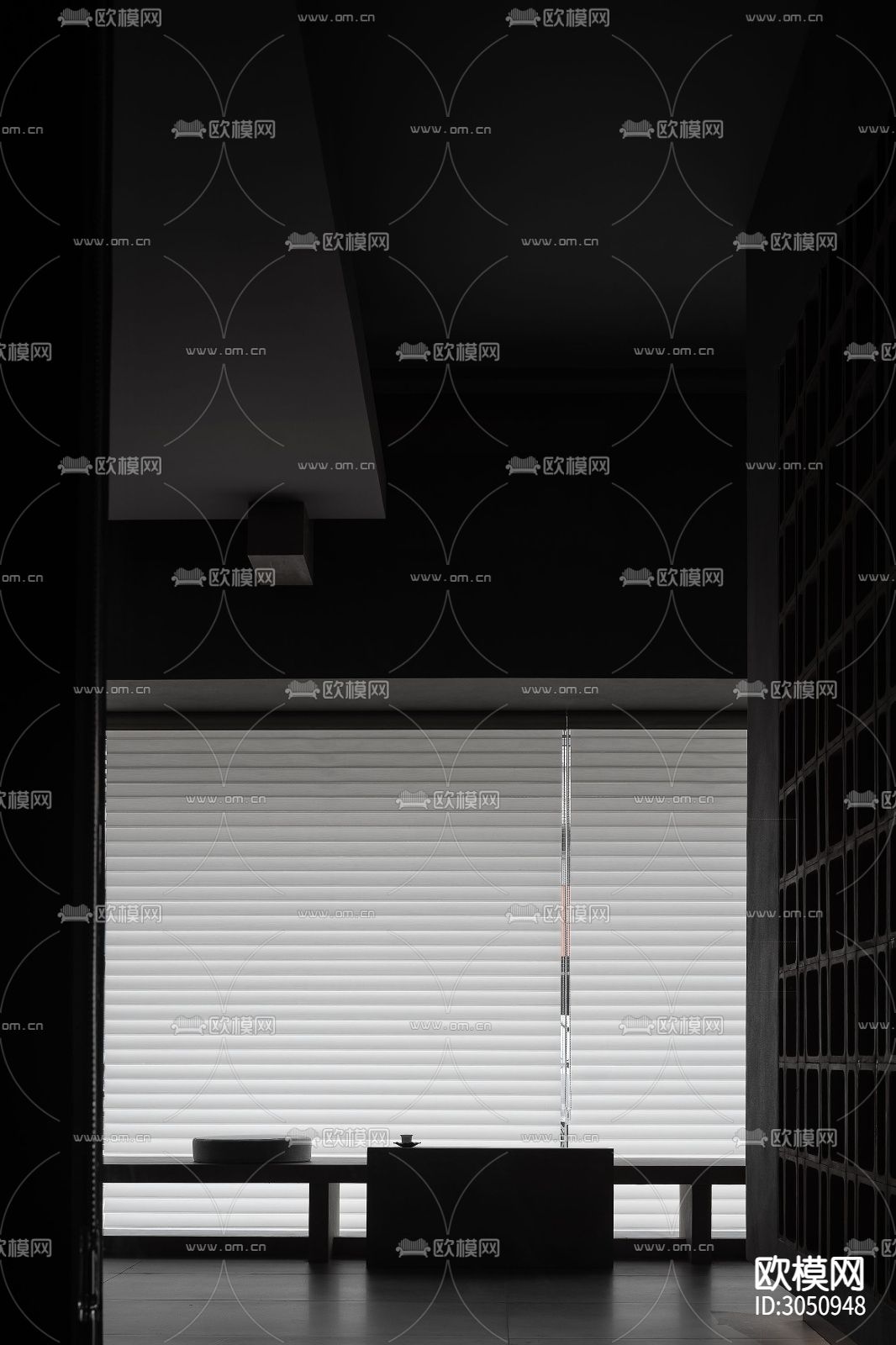 侘寂茶馆效果图下载（渲染图8）