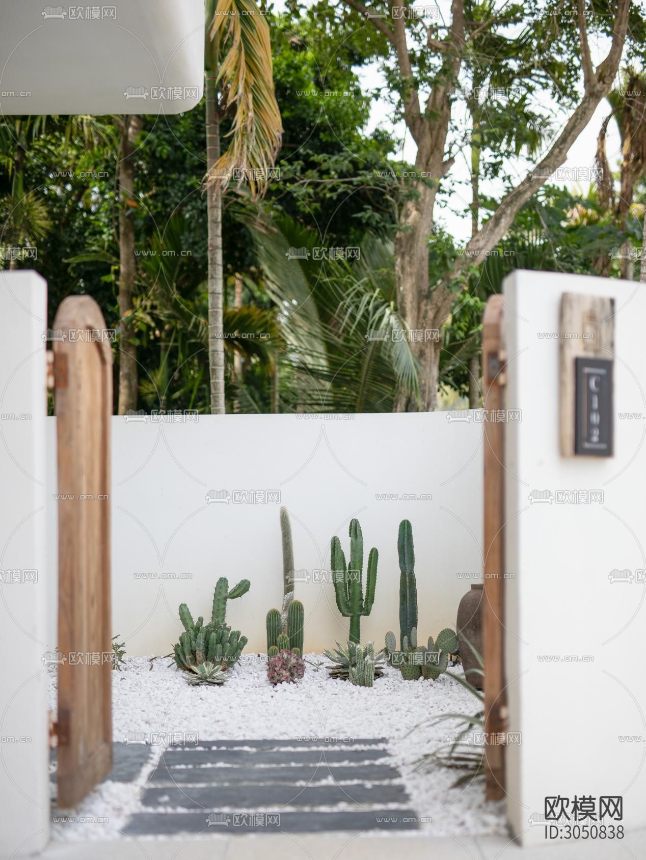 侘寂酒店民宿效果图效果图下载（渲染图6）